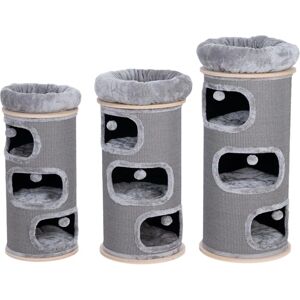 Tour à chat Natural Paradise - Gris - Sisal, 4 Niveaux - Publicité Tour à chat Natural Paradise - Gris - Sisal, 4 Niveaux - Publicité