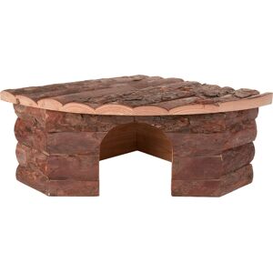 Zooplus Exclusive Animal House - Natural Pine, Corner Design Zooplus Exclusive Animal House - Natural Pine, Corner Design
