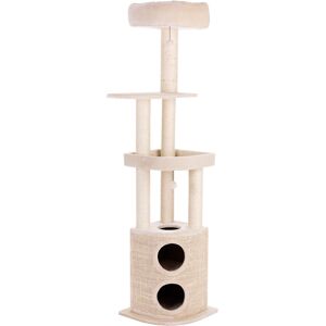 Zooplus Catherine Cat Tree - Cream - Space-saving Corner Design - Suitable for Cats up to 6kg Zooplus Catherine Cat Tree - Cream - Space-saving Corner Design - Suitable for Cats up to 6kg