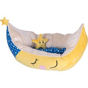 Cama Luna para Mascotas - Suave Felpa, Cojín Reversible, 70x45x30cm Cama Luna para Mascotas - Suave Felpa, Cojín Reversible, 70x45x30cm