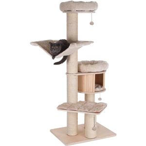 Natural Paradise Cat Tree - Magnolia XL Plus - Cream Natural Paradise Cat Tree - Magnolia XL Plus - Cream