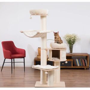 Natural Paradise Cat Tree XL - Multi-Level, Sustainable Wood, Cream Natural Paradise Cat Tree XL - Multi-Level, Sustainable Wood, Cream