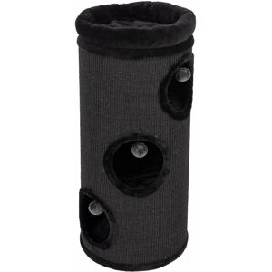 Zooplus Diogenes L Cat Scratching Barrel - Black Zooplus Diogenes L Cat Scratching Barrel - Black