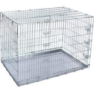 Cage pour chien Double Door - XXL - Solide, Pliable, Facile à nettoyer - Publicité Cage pour chien Double Door - XXL - Solide, Pliable, Facile à nettoyer - Publicité