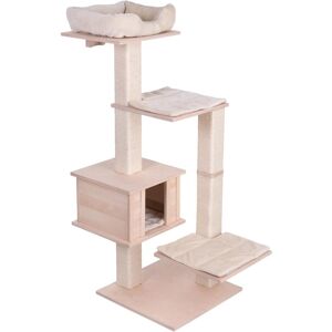 Natural Paradise Vanda L Cat Tree - Cream Natural Paradise Vanda L Cat Tree - Cream