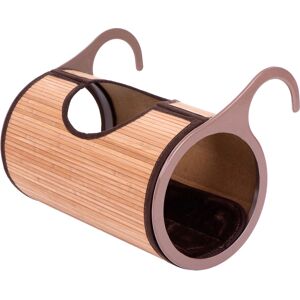 Zooplus Natural Retreat Cat Bed - Beige/Brown - 48x41cm Zooplus Natural Retreat Cat Bed - Beige/Brown - 48x41cm