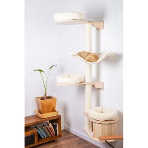 Natural Paradise Wall Scratching Tree - Magnolia - Cream Natural Paradise Wall Scratching Tree - Magnolia - Cream