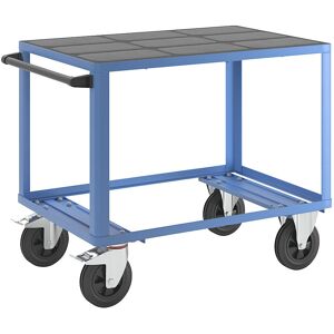 Carrello di montaggio Eurokraft Pro - 2 ripiani, 500kg Carrello di montaggio Eurokraft Pro - 2 ripiani, 500kg