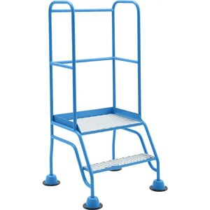 Escalera móvil Eurokraft pro con plataforma Escalera móvil Eurokraft pro con plataforma