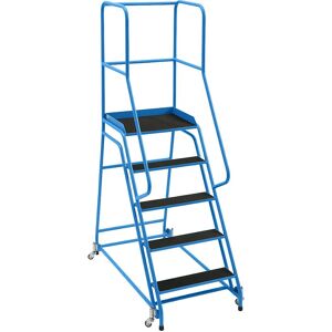 Eurokraft pro Scala Blu Chiaro 5 Gradini - Scala Eurokraft pro Scala Blu Chiaro 5 Gradini - Scala