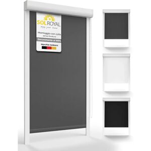 Stores enroulables Sol Royal Anthracite - 175cm Large - Bloqueur efficace de lumière - Publicité Stores enroulables Sol Royal Anthracite - 175cm Large - Bloqueur efficace de lumière - Publicité
