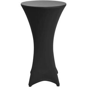 Fodera elastica per tavolo alto Beautissu Stella - Nero - 70cm Fodera elastica per tavolo alto Beautissu Stella - Nero - 70cm