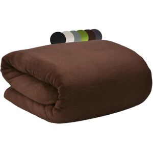 Beautissu Aurelia Corall 200x150cm dunkelbraun Beautissu Aurelia Corall 200x150cm dunkelbraun