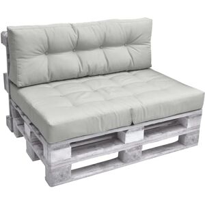 Coussin de dossier Beautissu Eco Elements - Pour Palettes Euro - 120x40x10 cm - Publicité Coussin de dossier Beautissu Eco Elements - Pour Palettes Euro - 120x40x10 cm - Publicité