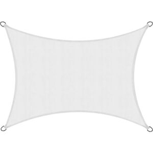 Sol Royal - Voile d'ombrage rectangulaire 400x300 cm - Blanc - Store/Parasol - Publicité Sol Royal - Voile d'ombrage rectangulaire 400x300 cm - Blanc - Store/Parasol - Publicité