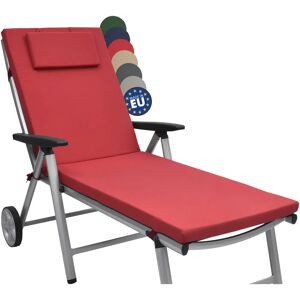 Cojín de jardín Beautissu Loft RL - Rojo - Cojín de jardín Cojín de jardín Beautissu Loft RL - Rojo - Cojín de jardín