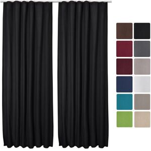 Beautissu - Tende termiche - 140x245 cm - Nero Beautissu - Tende termiche - 140x245 cm - Nero