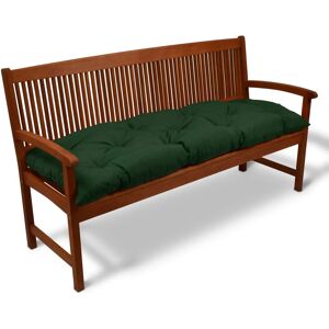 Beautissu - Cuscino da giardino 150x50x10cm - Verde Beautissu - Cuscino da giardino 150x50x10cm - Verde