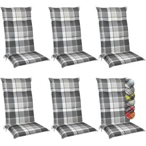 Cuscini da esterno Beautissu per sedie alte - Blu Cuscini da esterno Beautissu per sedie alte - Blu