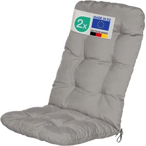 Ensemble de coussins de chaise de jardin Beautissu - Dossier haut, résistant UV - Publicité Ensemble de coussins de chaise de jardin Beautissu - Dossier haut, résistant UV - Publicité