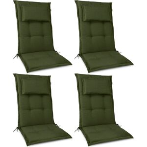 Ensemble de 4 coussins Beautissu HighLux HL - Haute dossier, résistance UV - Publicité Ensemble de 4 coussins Beautissu HighLux HL - Haute dossier, résistance UV - Publicité