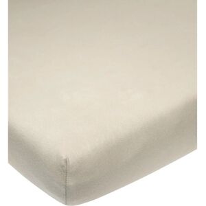 Meyco Babybedlaken, jersey 75x95 cm zand - Babybedlaken Meyco Babybedlaken, jersey 75x95 cm zand - Babybedlaken