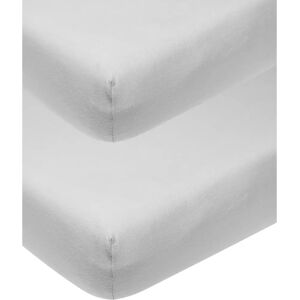 Meyco Babybett Spannbettlaken 60x120 Lichtgrau Meyco Babybett Spannbettlaken 60x120 Lichtgrau
