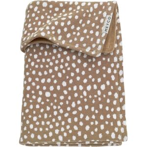 Meyco Manta de Terciopelo Cheetah - Taupe - 75x100cm - Baby Blanket Meyco Manta de Terciopelo Cheetah - Taupe - 75x100cm - Baby Blanket