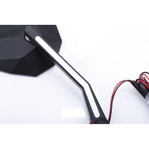 Miroir Highsider Stealth-X3 avec lumière LED - Noir - Publicité Miroir Highsider Stealth-X3 avec lumière LED - Noir - Publicité