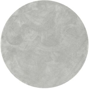 Wecon Home Basics Moderner Hochflor Teppich rund grau - Teppich Wecon Home Basics Moderner Hochflor Teppich rund grau - Teppich