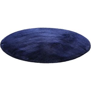 HOMIE LIVING Porto Azzurro Badematte - Rund, 90cm, Dunkelblau HOMIE LIVING Porto Azzurro Badematte - Rund, 90cm, Dunkelblau