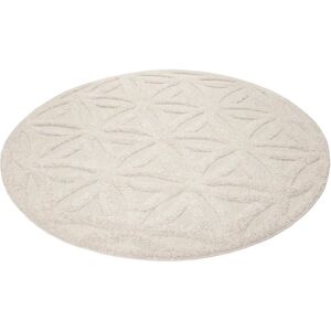 ESPRIT Shake Outdoor-Teppich - Rund 200cm, Wetterfest, Hoch-Tief-Effekt ESPRIT Shake Outdoor-Teppich - Rund 200cm, Wetterfest, Hoch-Tief-Effekt