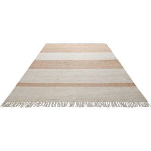 Green Looop Vante Jute Baumwolle Teppich - Modern Gestreift Green Looop Vante Jute Baumwolle Teppich - Modern Gestreift