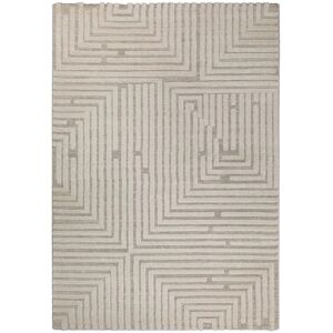 Wecon Home Beigener Labyrinth-Teppich - Teppich Wecon Home Beigener Labyrinth-Teppich - Teppich
