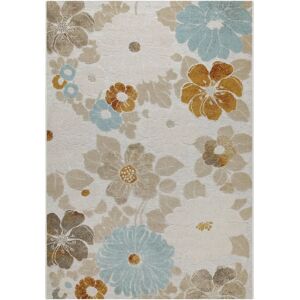 WECON HOME Beach Flower Outdoor Teppich - Floral, Wetterfest, Robust WECON HOME Beach Flower Outdoor Teppich - Floral, Wetterfest, Robust