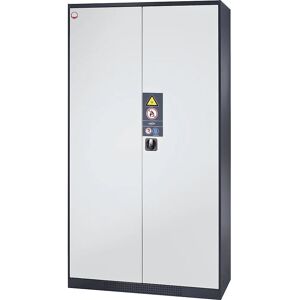 Dulap chimic asecos - 2 uși, gri, înălțime 1950mm Dulap chimic asecos - 2 uși, gri, înălțime 1950mm