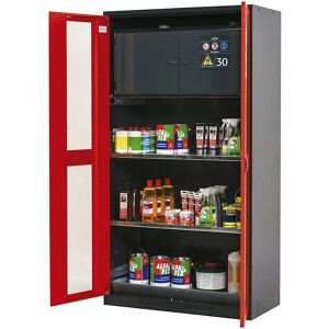 Armario químico asecos - Ventana de acrílico resistente y caja ignífuga Armario químico asecos - Ventana de acrílico resistente y caja ignífuga