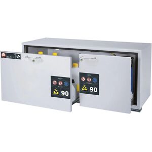 Dulap ignifug asecos - Tip 90, 600x1402mm, 2 sertare - Depozitare substanțe periculoase Dulap ignifug asecos - Tip 90, 600x1402mm, 2 sertare - Depozitare substanțe periculoase