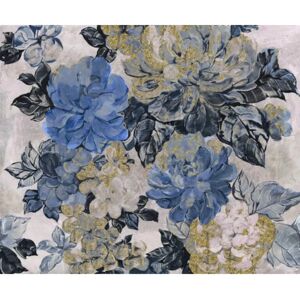 KOMAR Wall Mural Chérie Floral Bunt 300x250cm - Wall Mural KOMAR Wall Mural Chérie Floral Bunt 300x250cm - Wall Mural