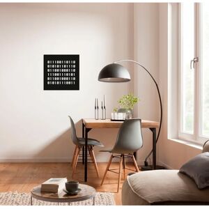 KOMAR - Typo Naughty Binary - Schwarz - Canvas print KOMAR - Typo Naughty Binary - Schwarz - Canvas print