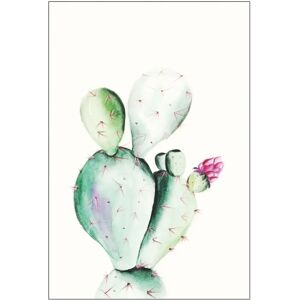 KOMAR - Prickly Pear Watercolor - Pflanzen - 30x40 cm - Poster KOMAR - Prickly Pear Watercolor - Pflanzen - 30x40 cm - Poster