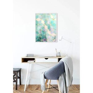 KOMAR Mosaik Verde Poster - Abstrakt, bunt, 70cm x 50cm, Indoor KOMAR Mosaik Verde Poster - Abstrakt, bunt, 70cm x 50cm, Indoor