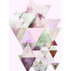 KOMAR - Triangles Red - 30x40 cm - bunt - Poster KOMAR - Triangles Red - 30x40 cm - bunt - Poster