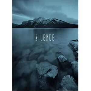 KOMAR - Worls Lake Silence Steel - 30x40 cm - Grau - Poster KOMAR - Worls Lake Silence Steel - 30x40 cm - Grau - Poster
