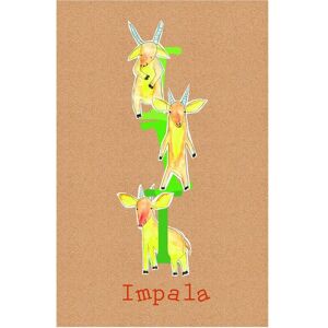 KOMAR ABC Animal I Bunt Poster - Poster KOMAR ABC Animal I Bunt Poster - Poster