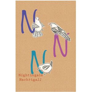 KOMAR - ABC Animal N - 30x40 cm - Bunt - Poster KOMAR - ABC Animal N - 30x40 cm - Bunt - Poster