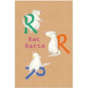 KOMAR ABC Animal R Bunt Poster - Poster KOMAR ABC Animal R Bunt Poster - Poster