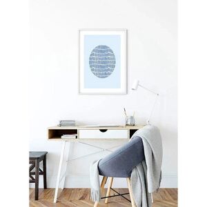 KOMAR Shelly Patterns Blue Poster - Formen-Kunst, bunt, 40x50 cm KOMAR Shelly Patterns Blue Poster - Formen-Kunst, bunt, 40x50 cm