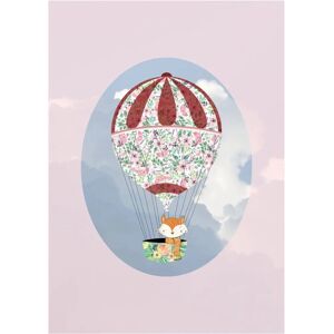 KOMAR - Happy Balloon Rose - 30x40 cm - Mehrfarbig - Poster KOMAR - Happy Balloon Rose - 30x40 cm - Mehrfarbig - Poster