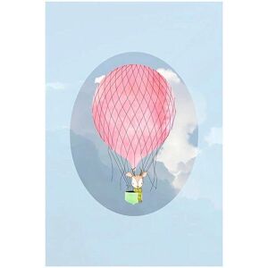 KOMAR Poster "Happy Balloon Blue" - Figuren, bunt, 50cm x 40cm KOMAR Poster "Happy Balloon Blue" - Figuren, bunt, 50cm x 40cm